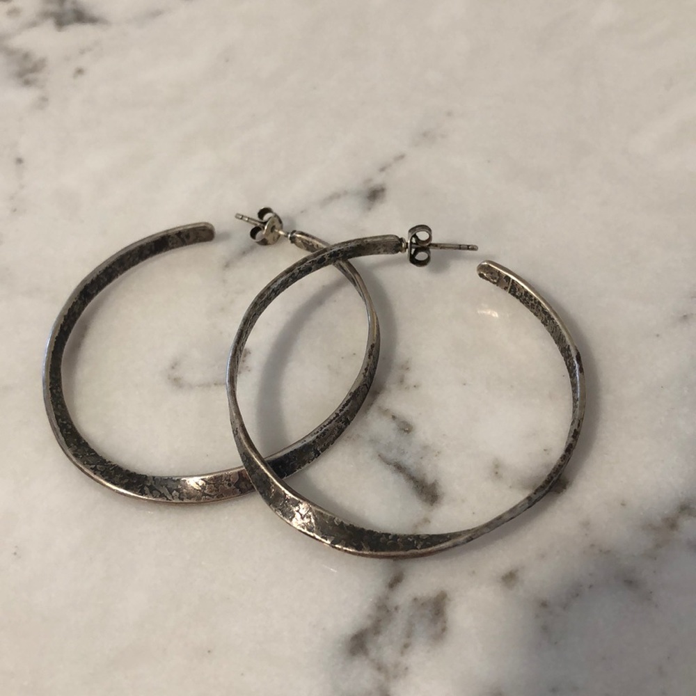 Silpada hoop earrings